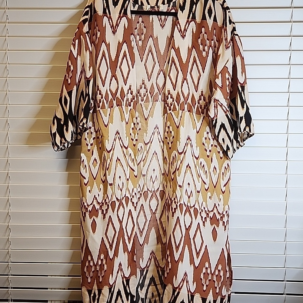 Evereve Tunic, fall colors sz large